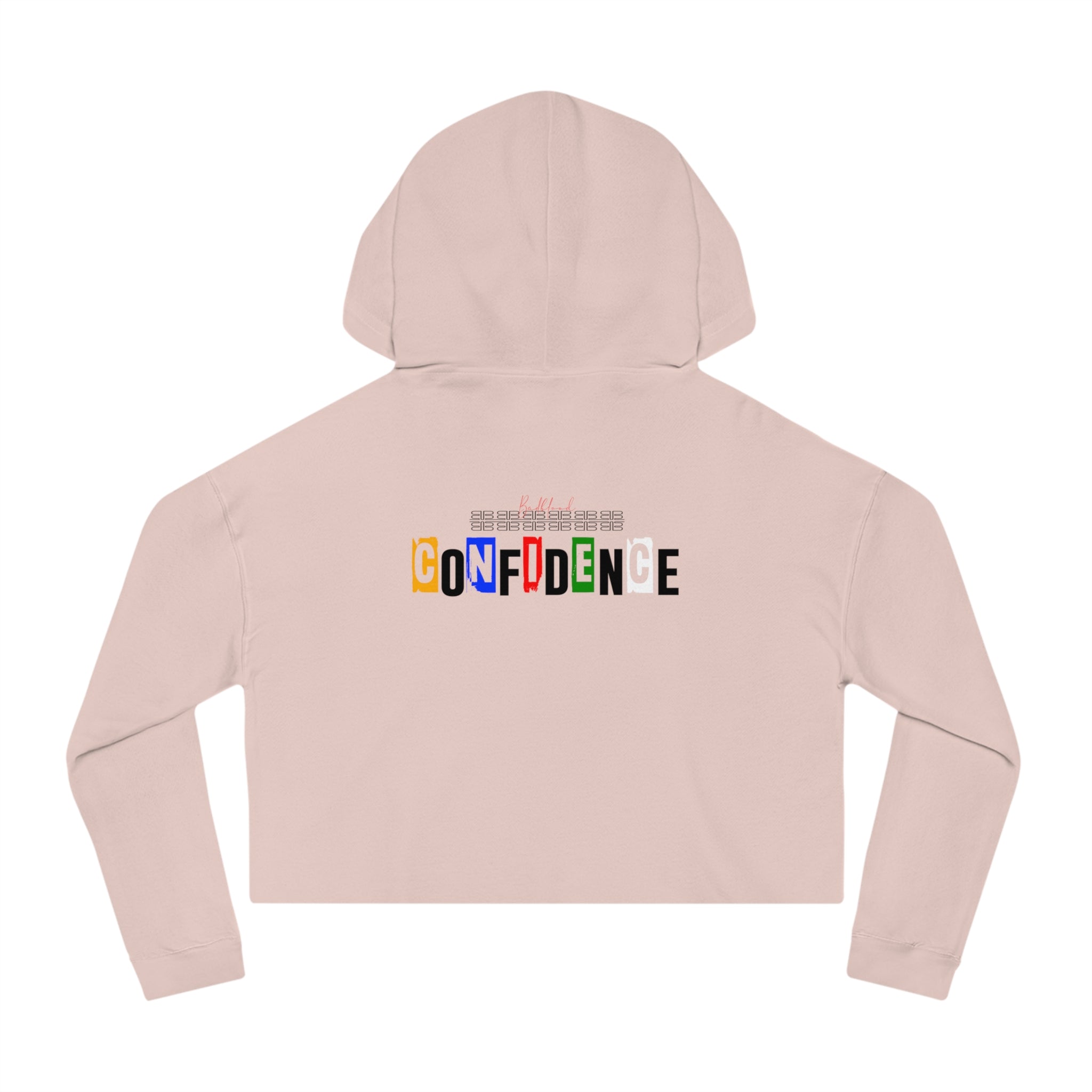 Badblood Confidence Cropped Hoodie | Women's Streetwear Cropped Sweatshirt