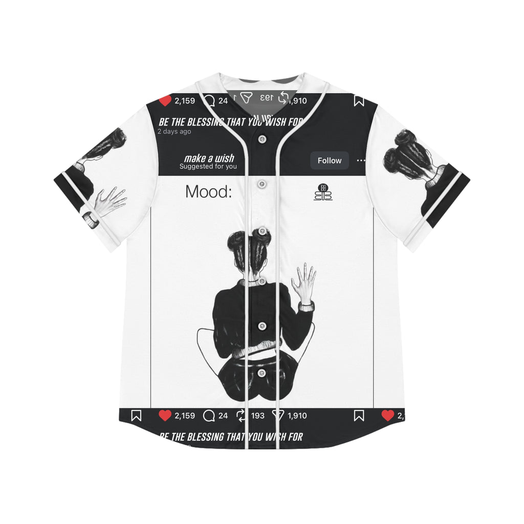 Mood: Blessed Baseball Jersey | Graphic Top