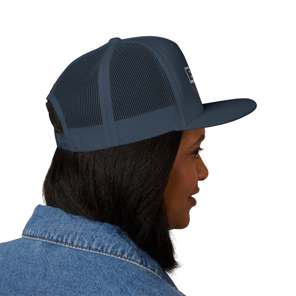 BadBlood Dept Trucker Cap | Embroidered Logo Hat