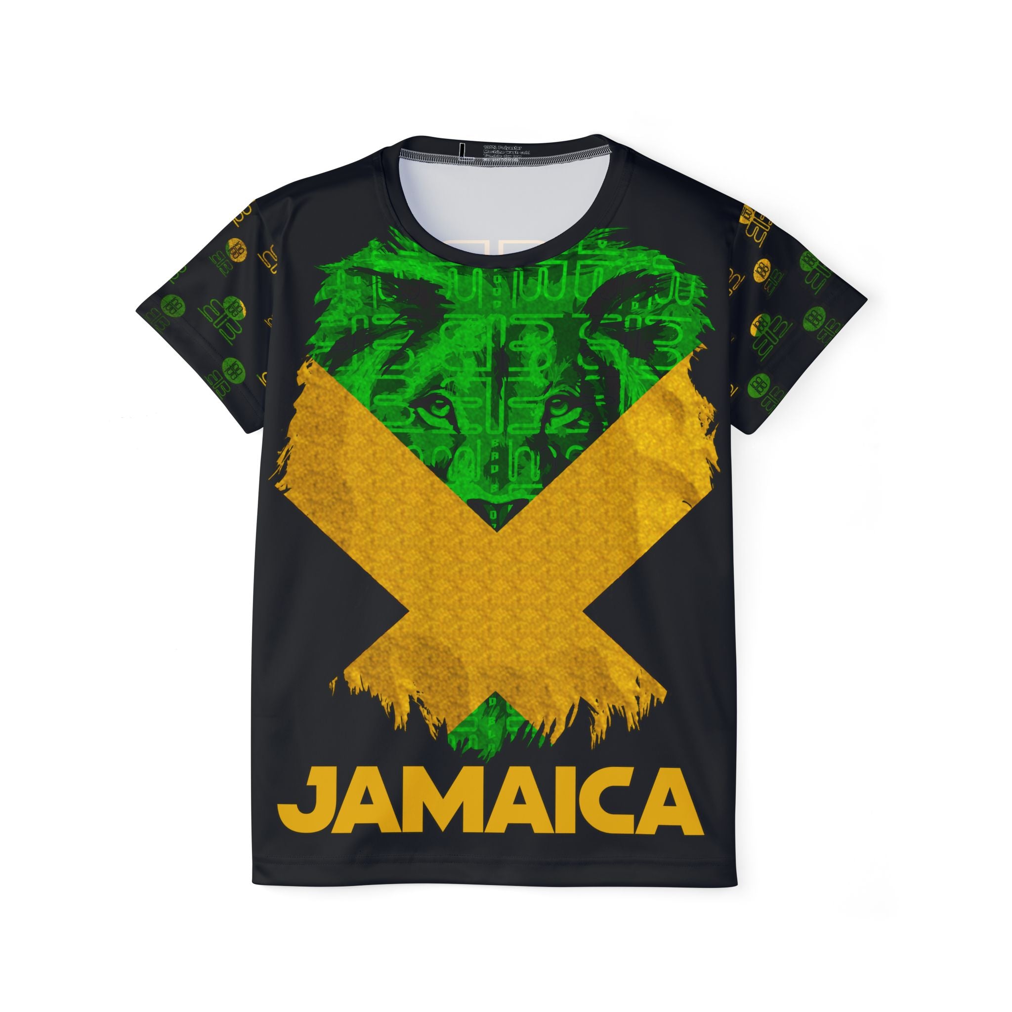 Women’s Sports Jersey — Rasta Lion “Bad Blood”