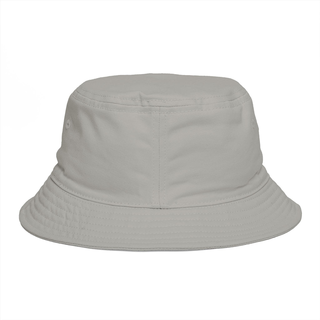 Green & Navy BB Patterned Bucket Hat — Nautical Clover Stripe