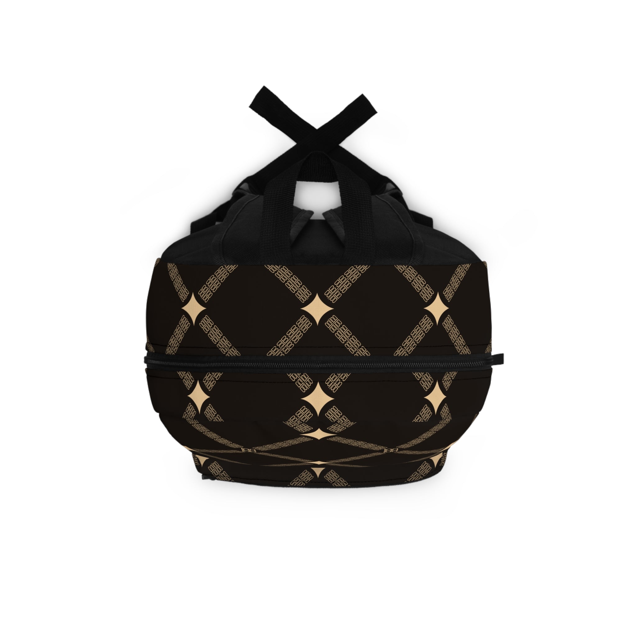 Badblood Icon Geometric Backpack|Brown