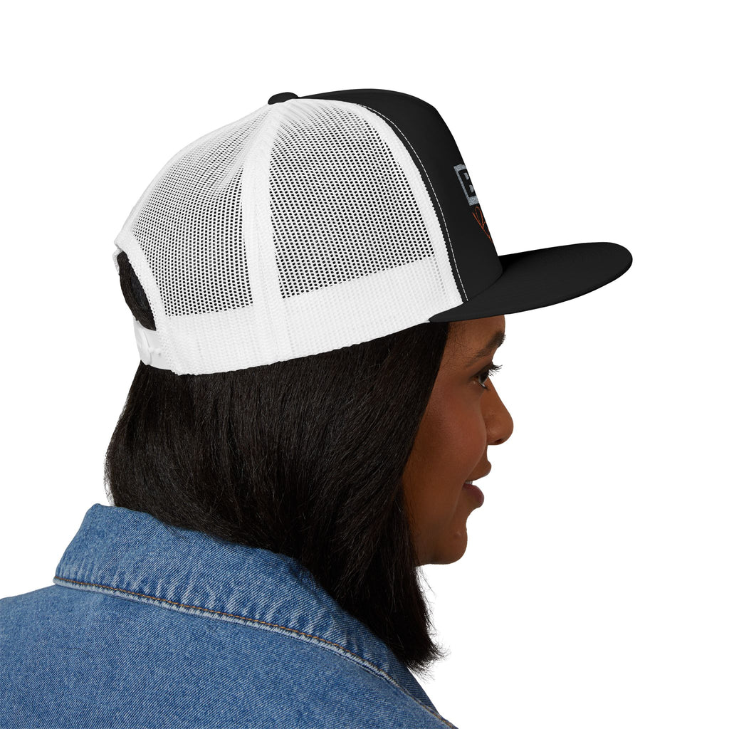 BadBlood Dept Trucker Cap | Embroidered Logo Hat