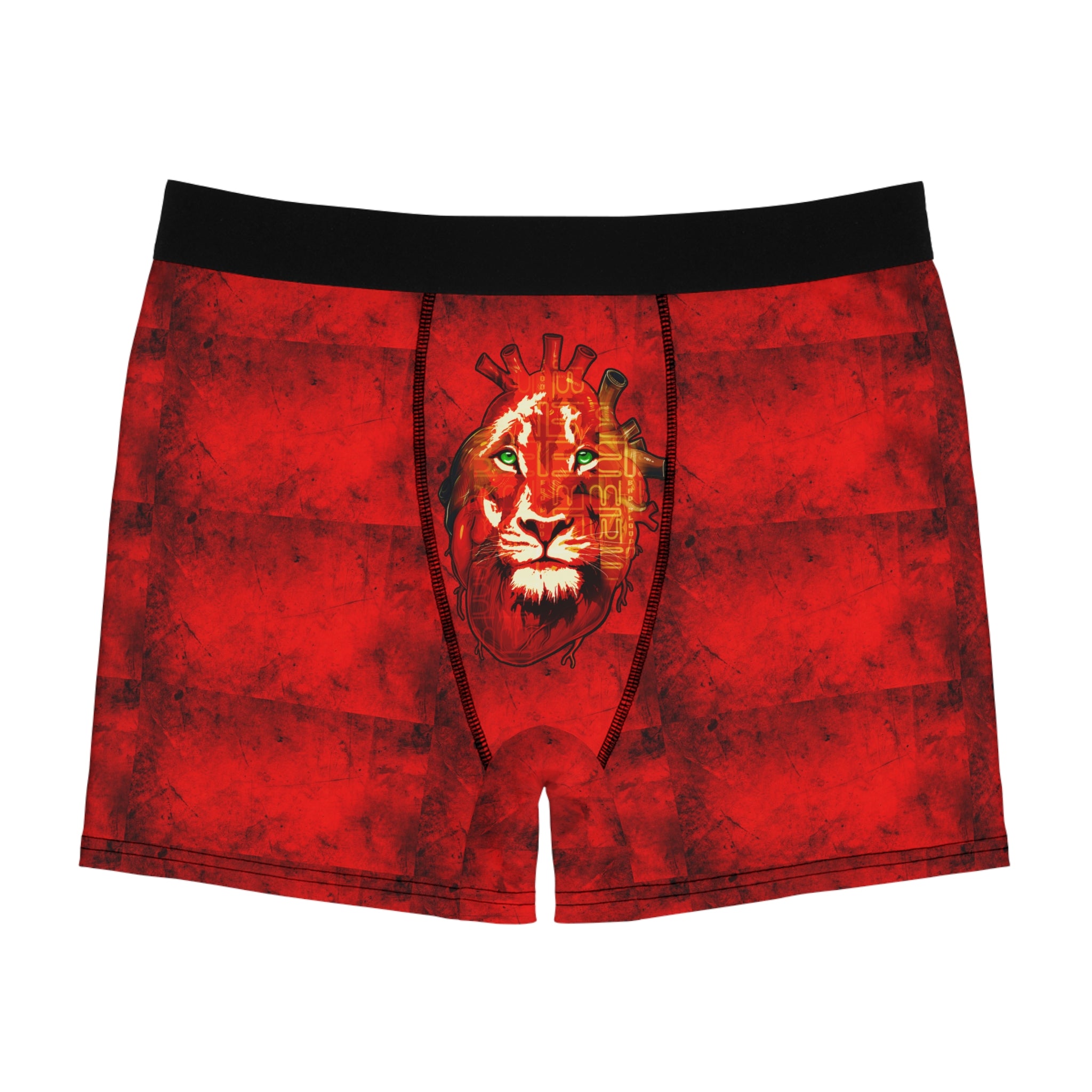 Lion Boxer Briefs | Abstract Print