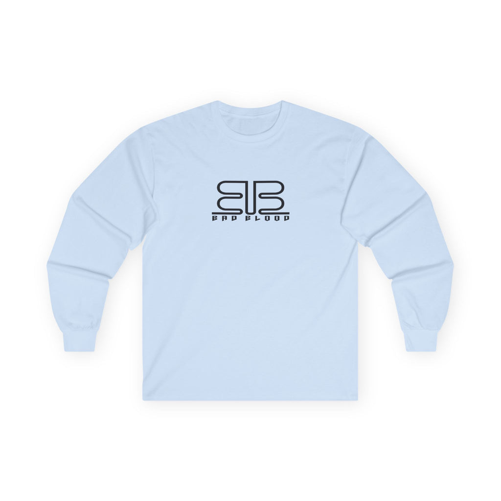 Abstract Female Portrait Graphic Long Sleeve Tee | Split Photo Collage