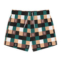 Checkerboard BB Swim Trunks