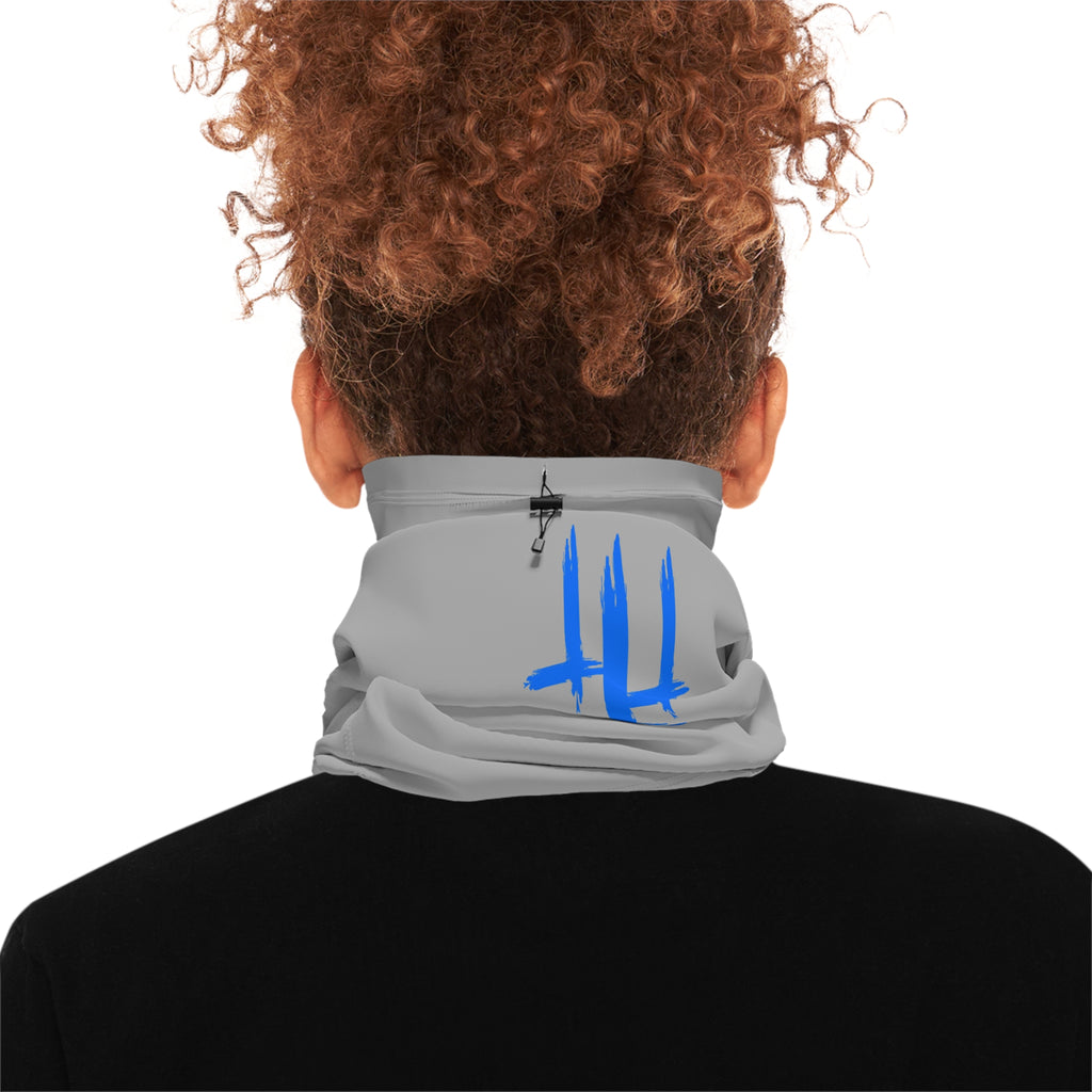 Blue Brushstroke Logo Winter Neck Gaiter