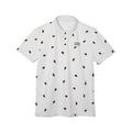 Chocolate covered Strawberry Print Polo Shirt — Casual