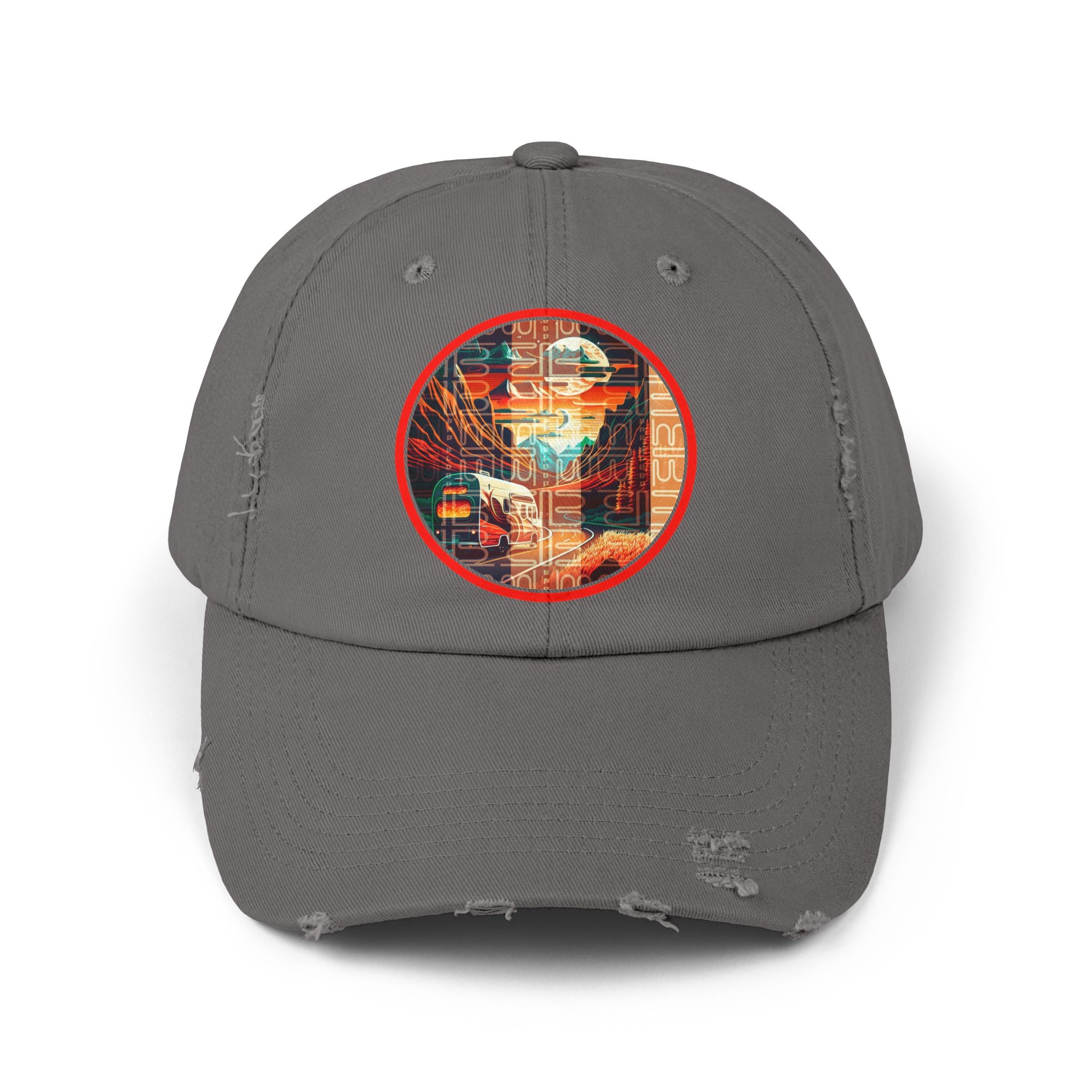 Unisex Distressed Cap