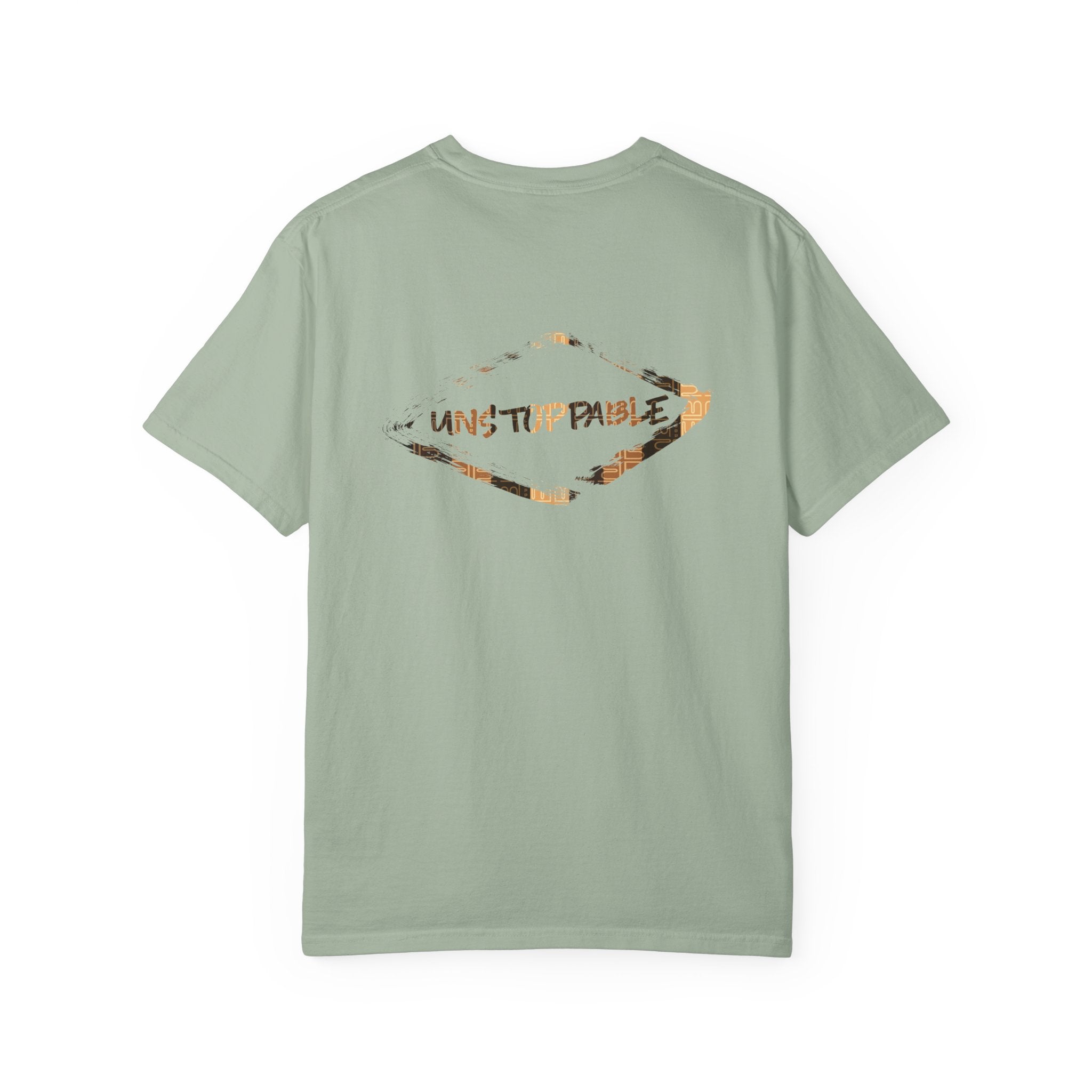 Unstoppable Brushstroke Logo T-shirt | Minimal Back Graphic