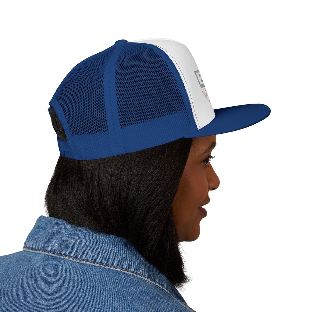 BadBlood Dept Trucker Cap | Embroidered Logo Hat