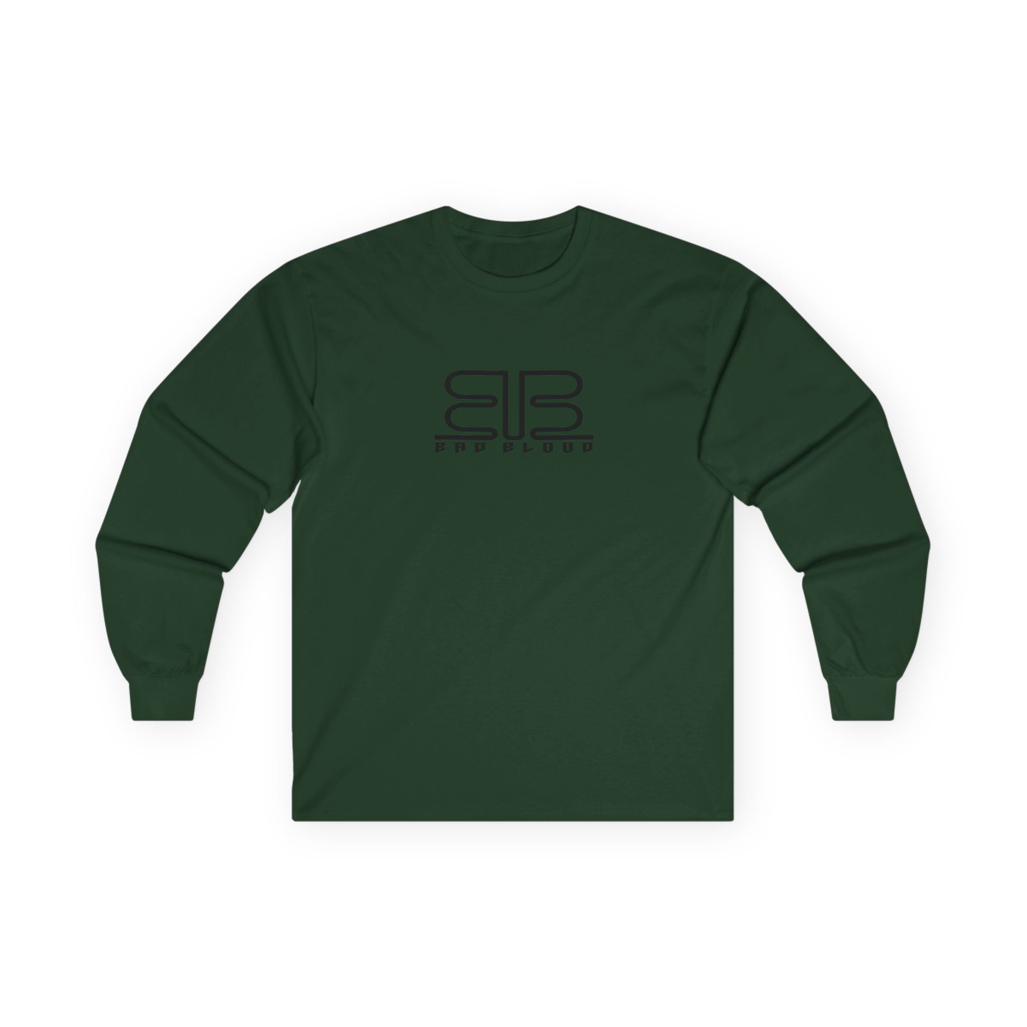 Abstract Female Portrait Graphic Long Sleeve Tee | Split Photo Collage