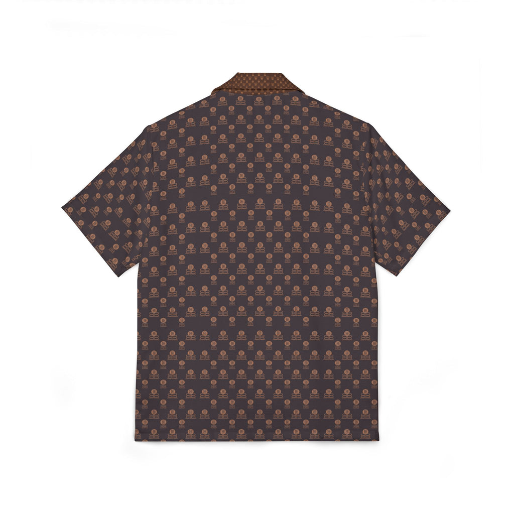 Brown BadBlood Patterned Shirt