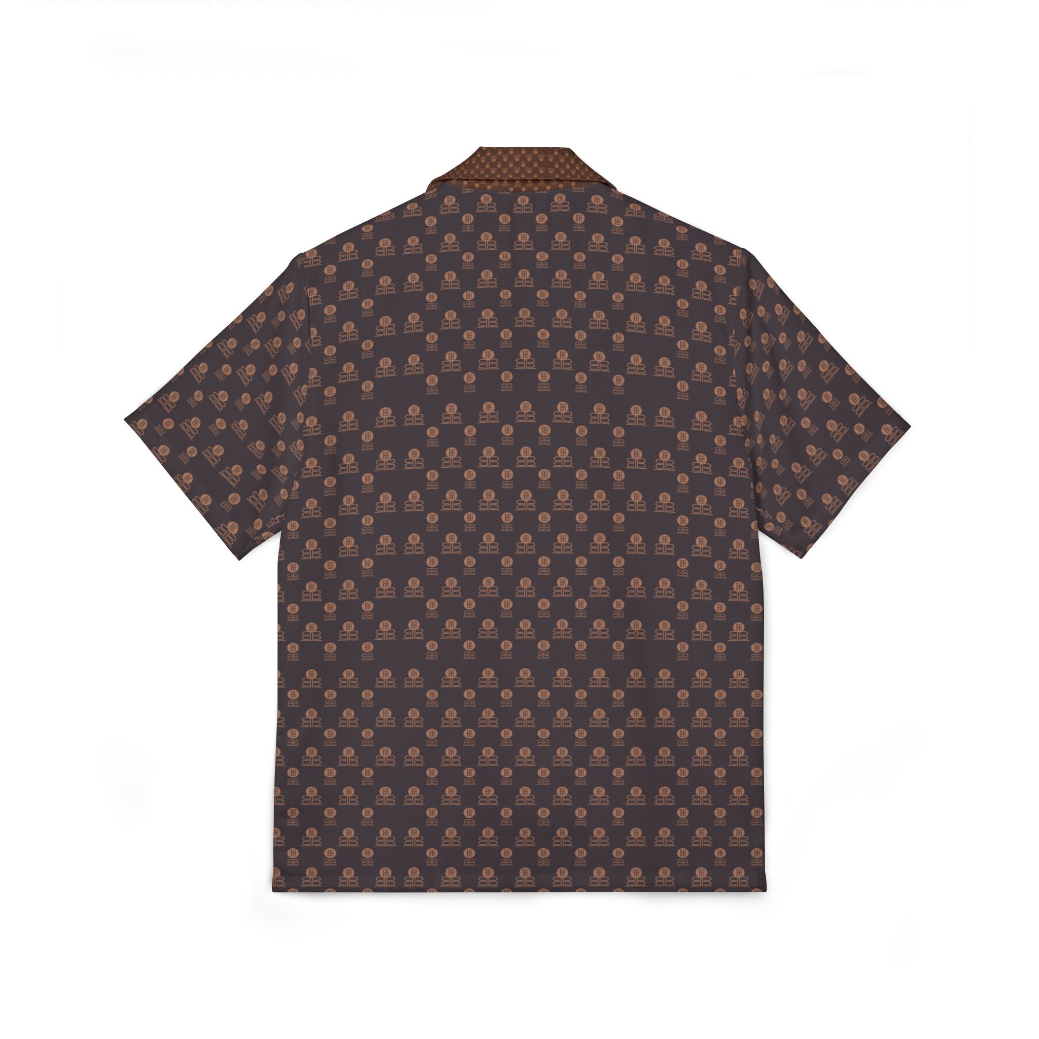 Brown BadBlood Patterned Shirt