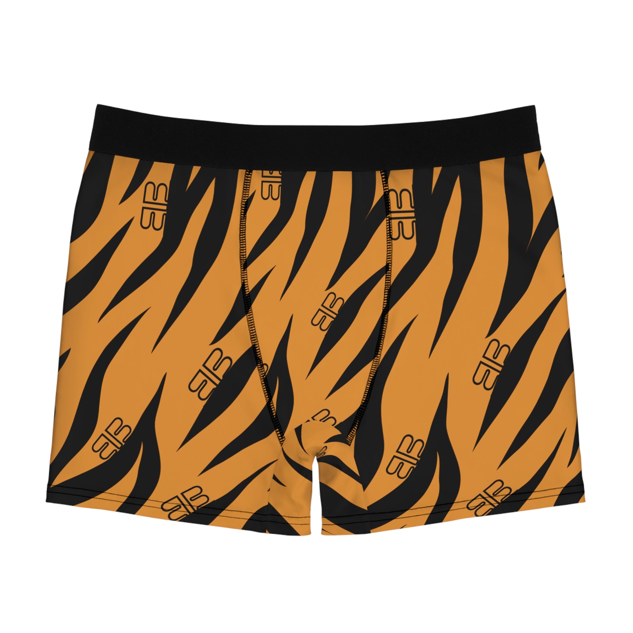 Tiger Pattern Boxer Briefs | Abstract Print BB