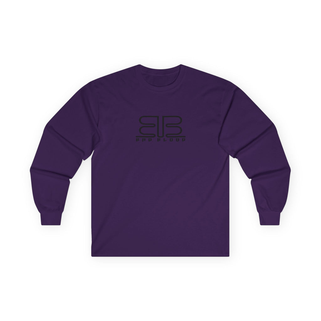 Abstract Female Portrait Graphic Long Sleeve Tee | Split Photo Collage