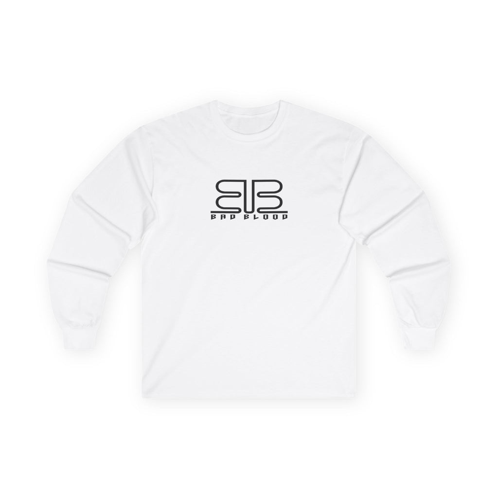 Abstract Female Portrait Graphic Long Sleeve Tee | Split Photo Collage
