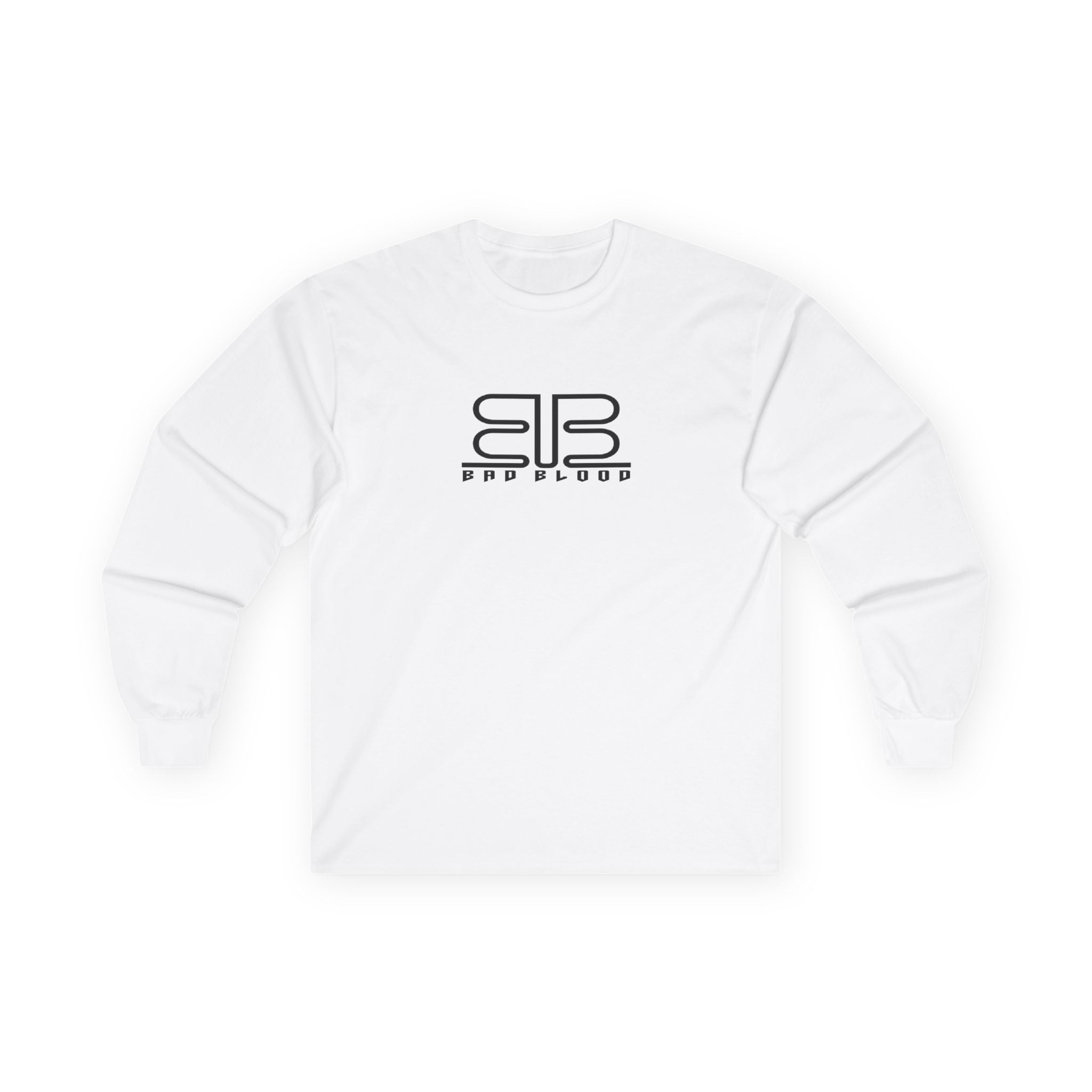 Abstract Female Portrait Graphic Long Sleeve Tee | Split Photo Collage