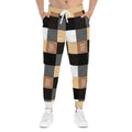 Checked Plaid Athletic Joggers
