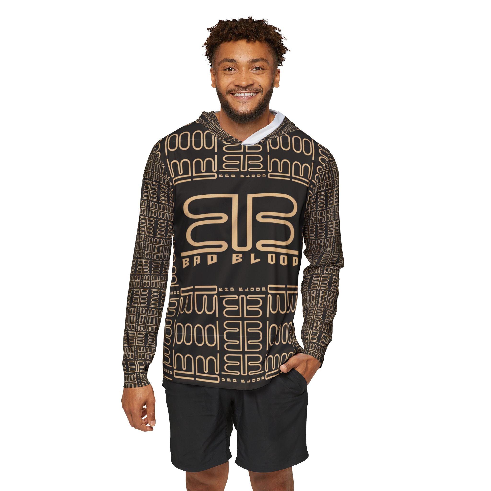 Bad Blood Custom Sublimation | Lightweight Performance Tee | Breathable Athletic Top Hoodie