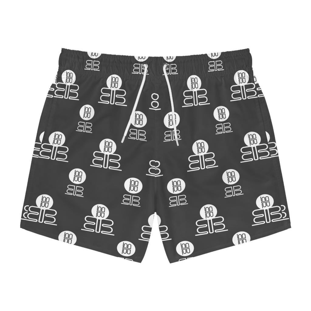 Monochrome Logo Swim Trunks