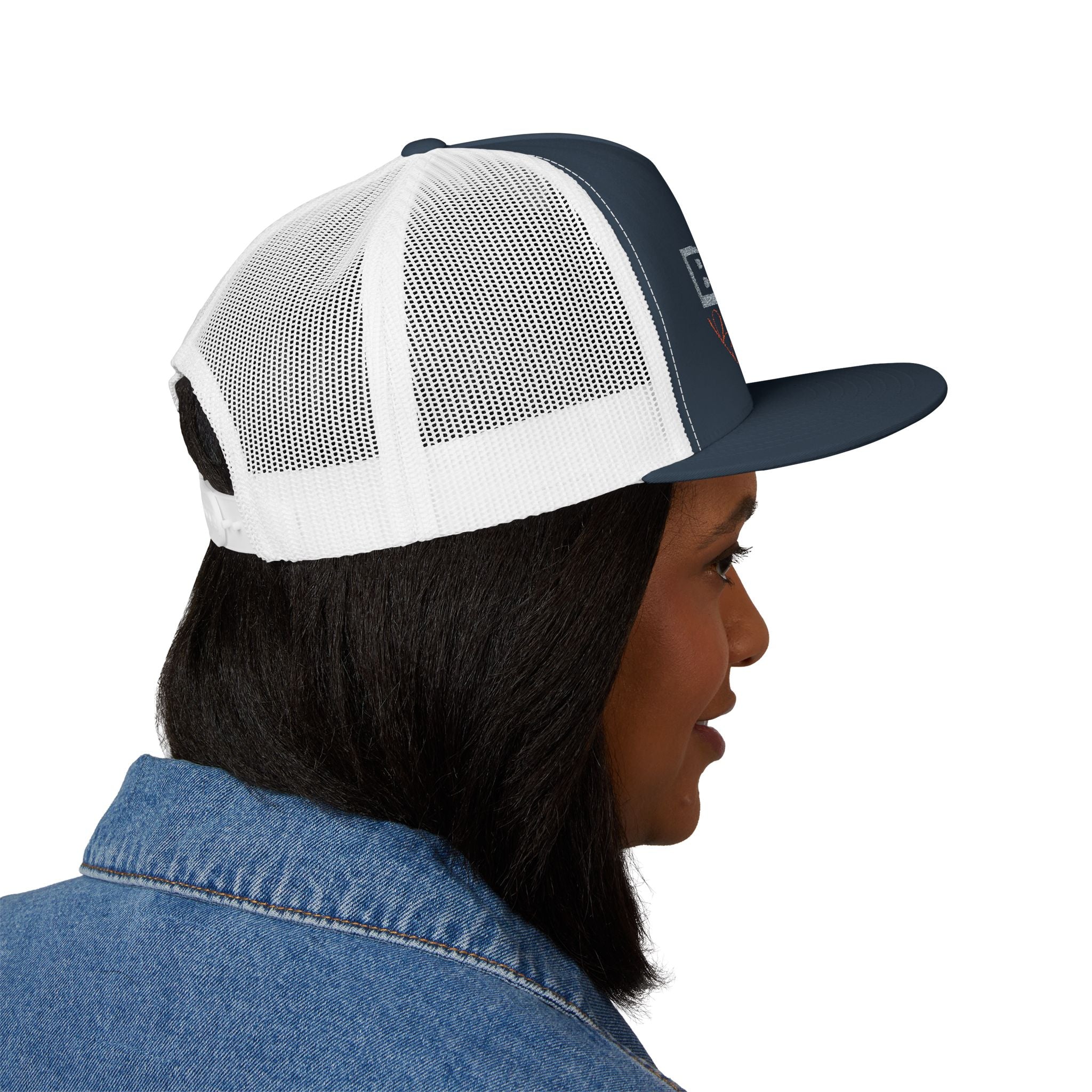 BadBlood Dept Trucker Cap | Embroidered Logo Hat
