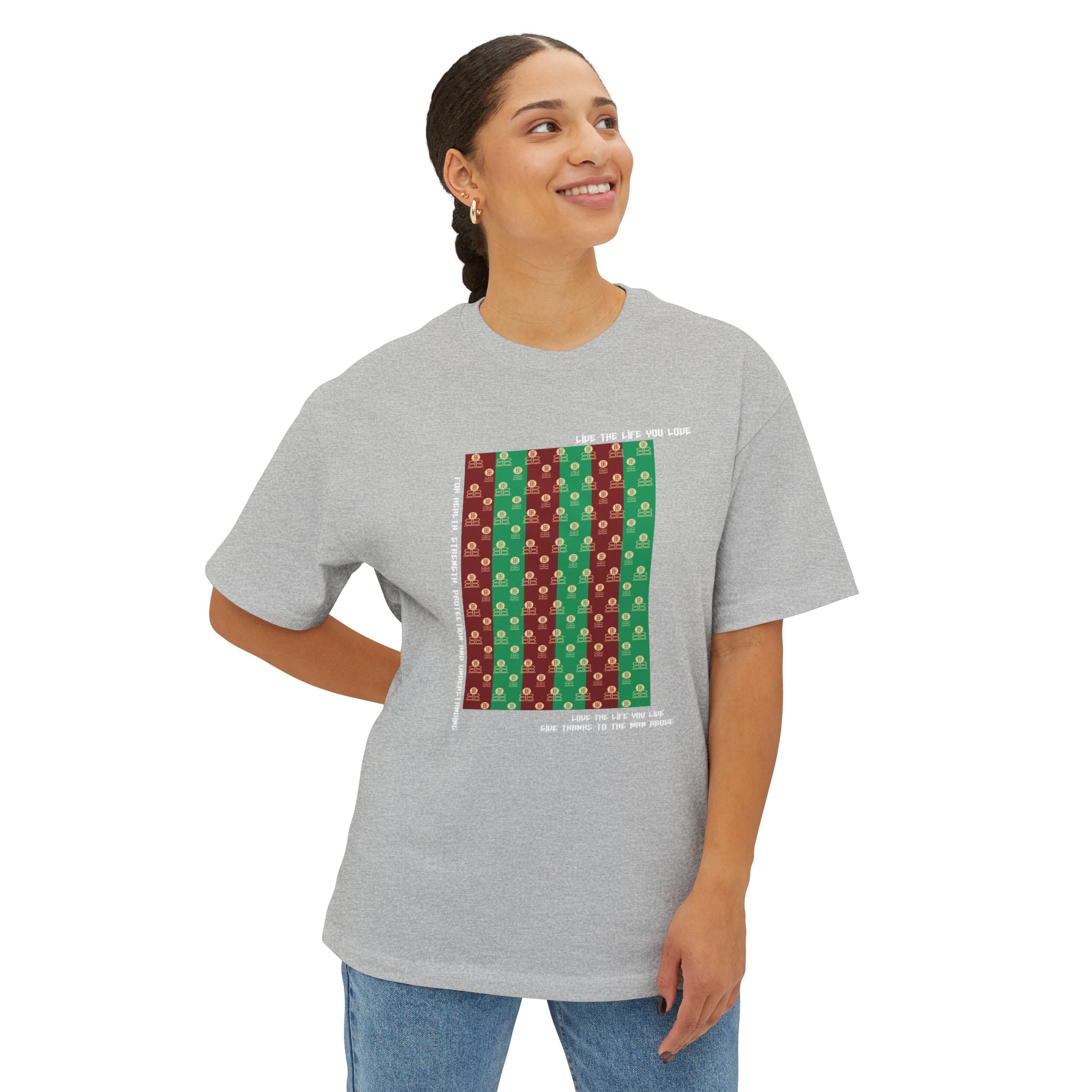 Motivational Graphic Tee — “Don’t Plan, Just Do It!” Oversized Boxy T-Shirt
