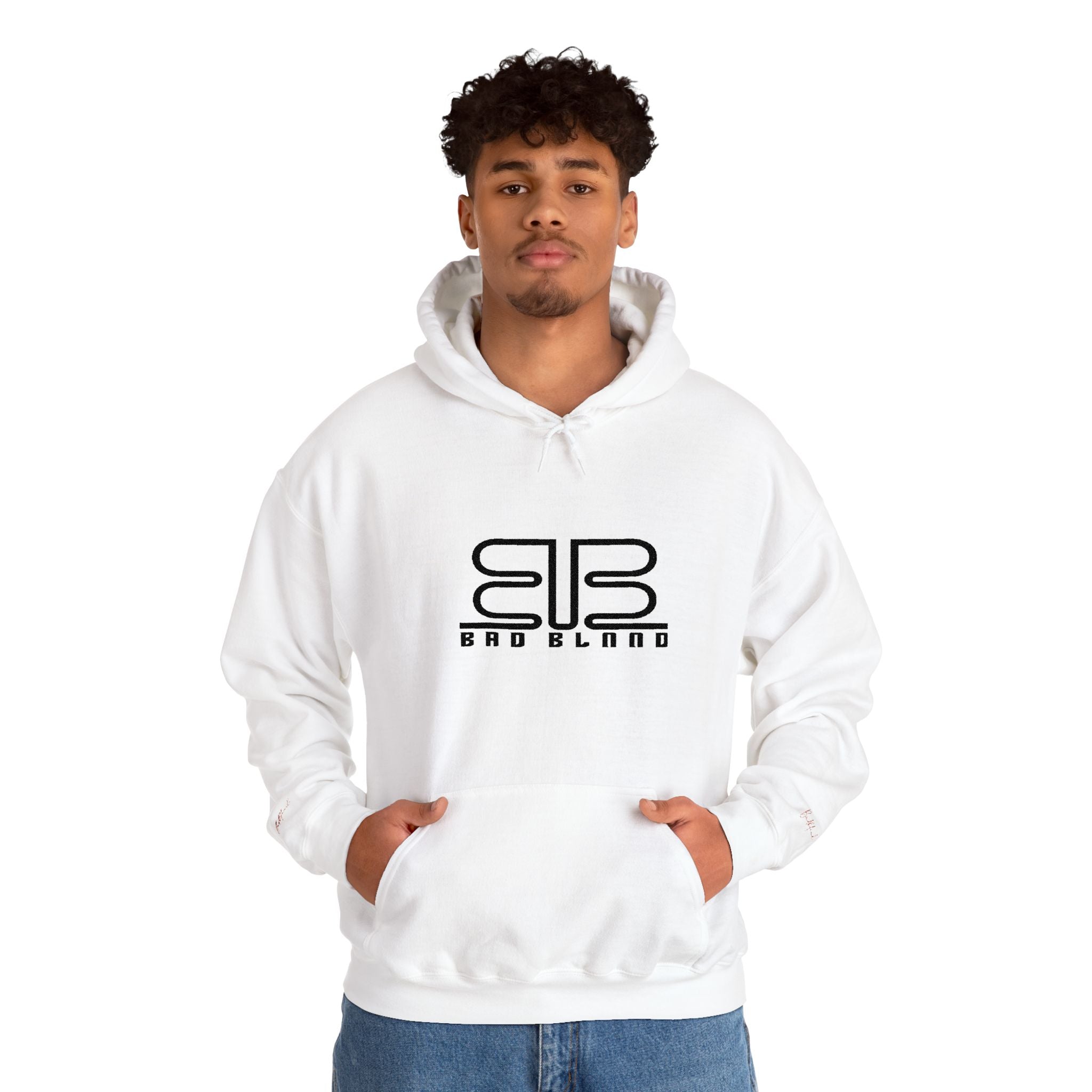 Badblood Essential Heavyweight Hoodie | Logo Edition