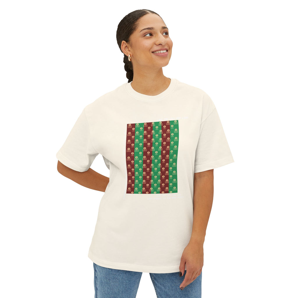 Motivational Graphic Tee — “Don’t Plan, Just Do It!” Oversized Boxy T-Shirt